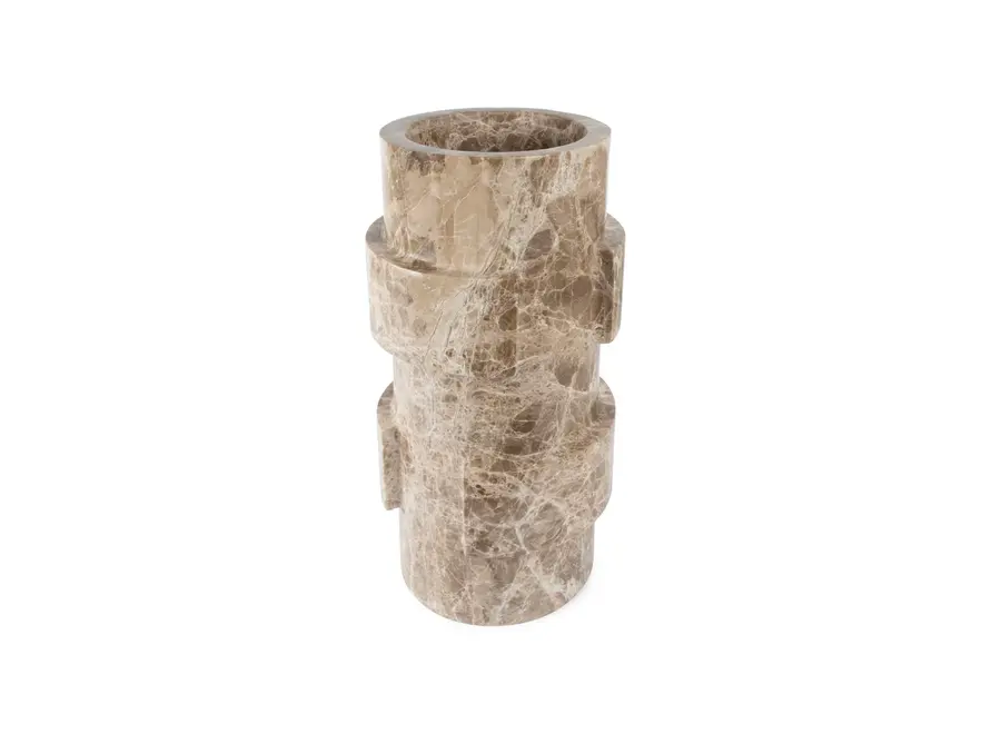 Vase -  'Vida' - Brown