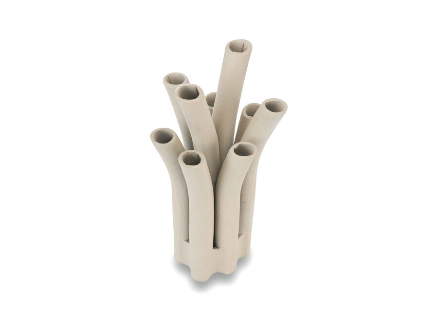 Vase corne '9 mouth' Sand