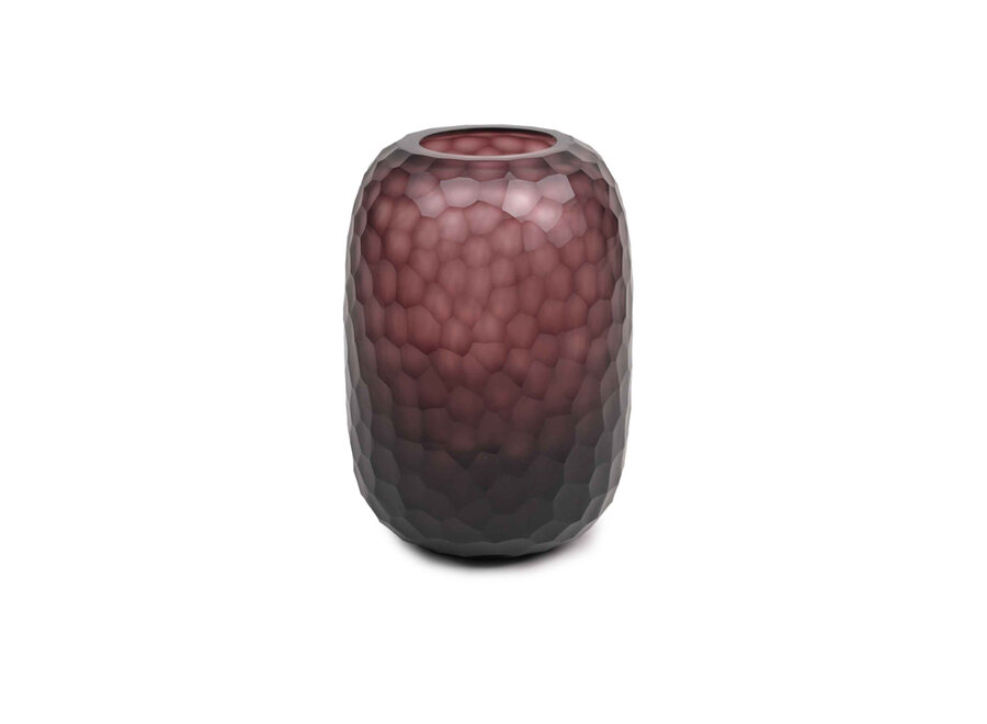 Vase 'Julie' Aubergine - M