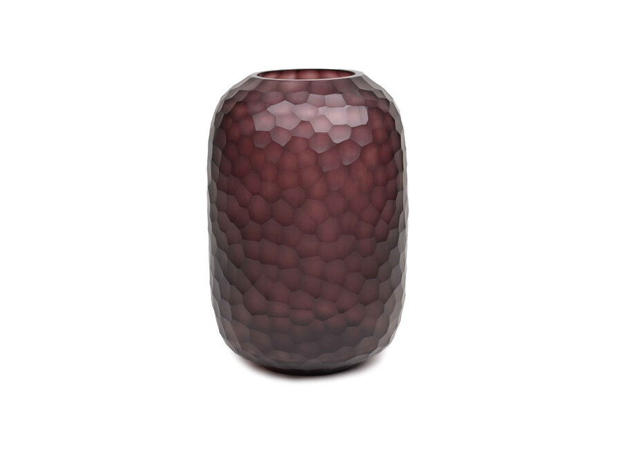 Vaas 'Julie' Aubergine - L