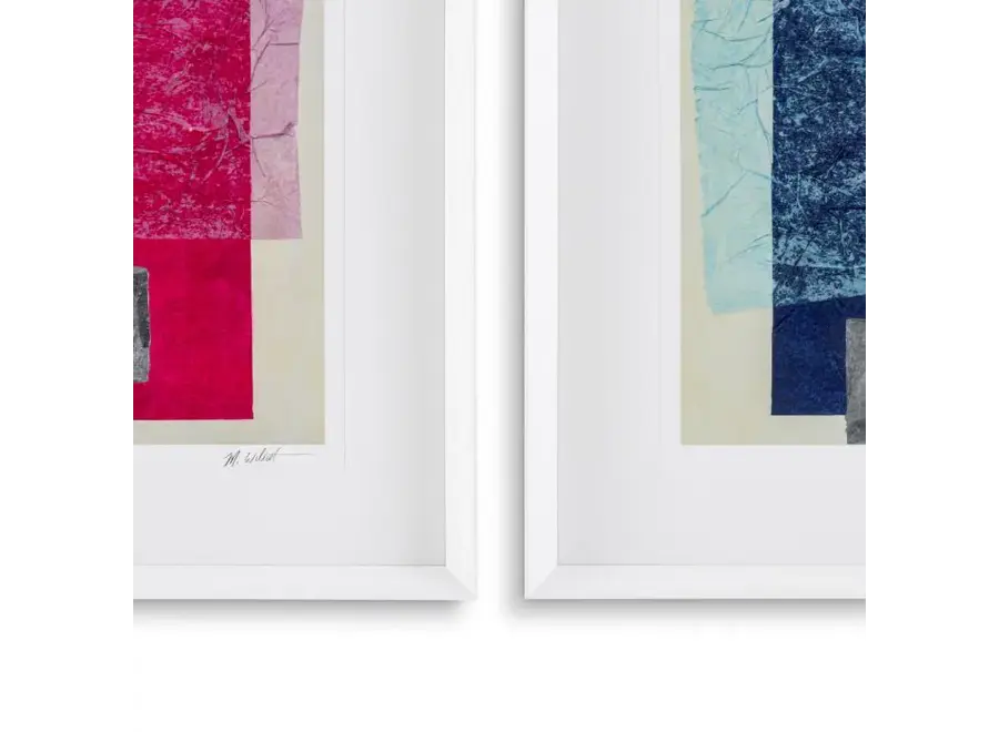 Print Michael Willett - Paper Colorfields - set of 2