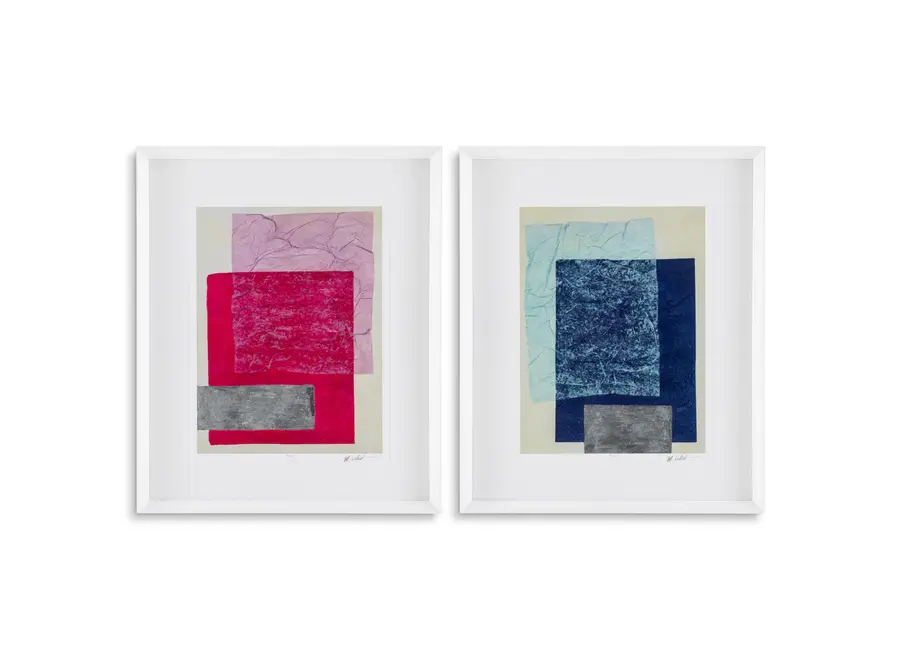 Print Michael Willett - Paper Colorfields - set of 2
