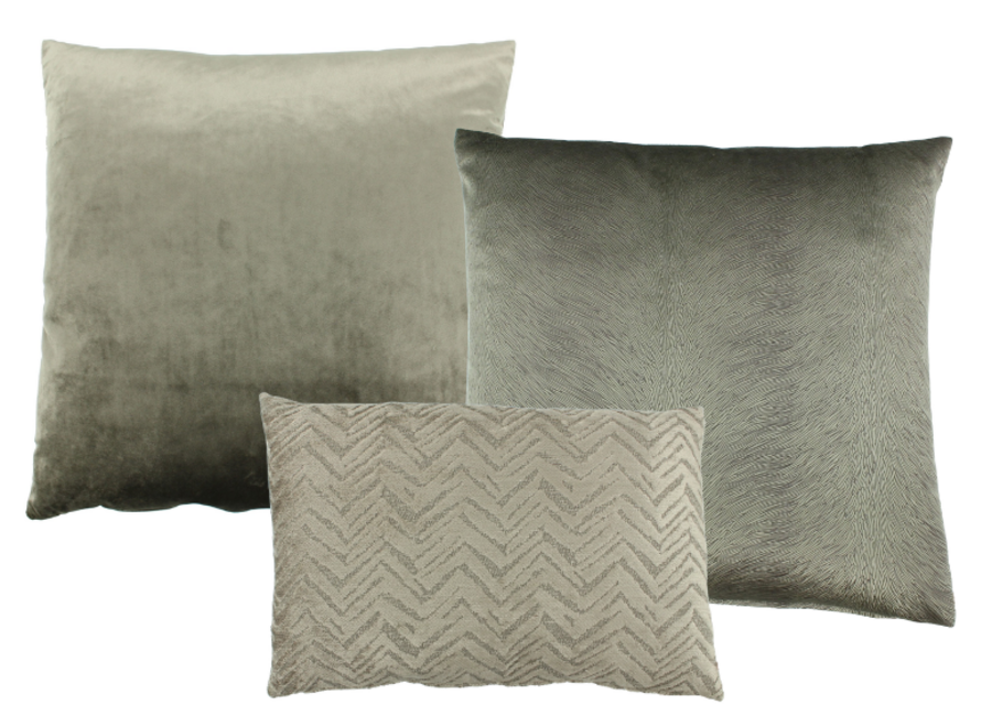 Cushion combination Taupe II: Paulina, Perla & Sanny