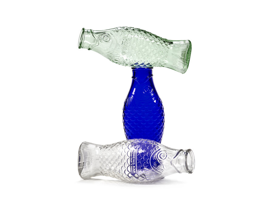 Paola Navone - Fish&Fish karaffe - Cobalt Blue