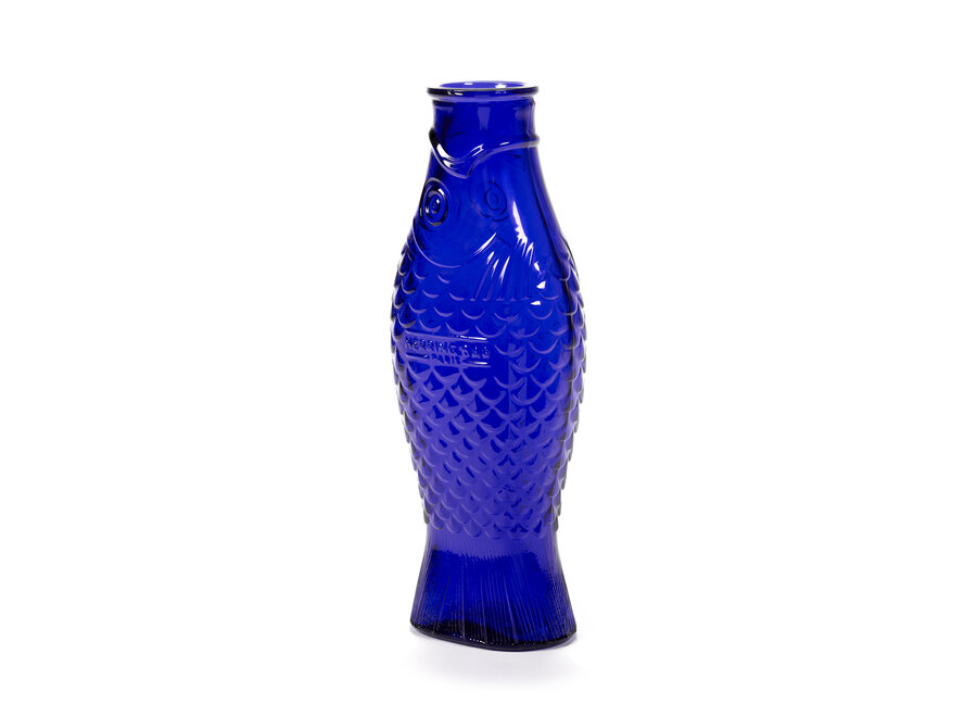 Paola Navone - Fish&Fish karaf - Cobalt Blue