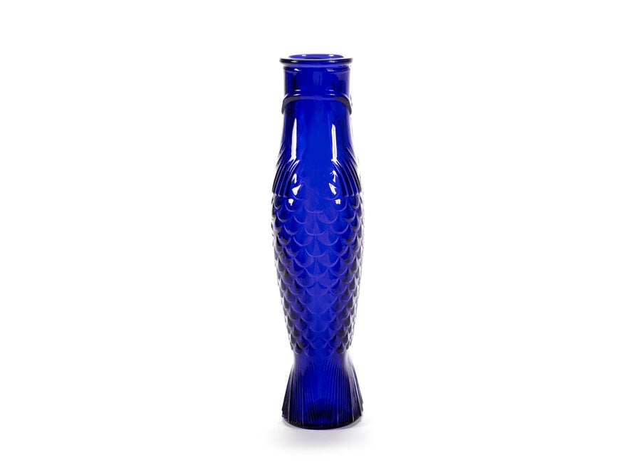 Paola Navone - Fish&Fish carafe - Cobalt Blue