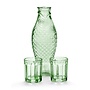 Paola Navone - Fish&Fish carafe avec 2 gobelet  - Green