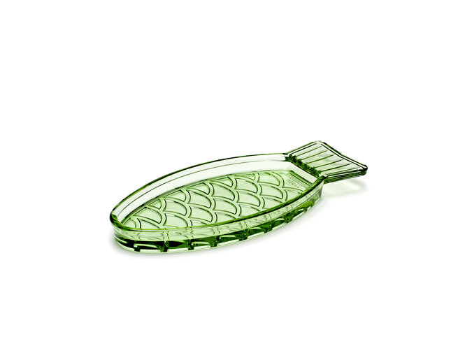Paola Navone - Fish&Fish serving dish 2pc  - Green
