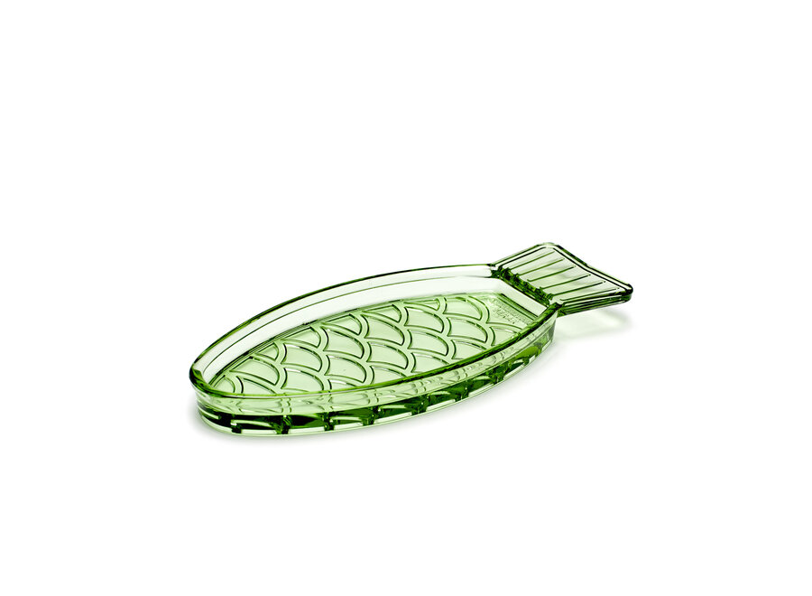 Paola Navone - Fish&Fish serveerschaal 2pc  - Green