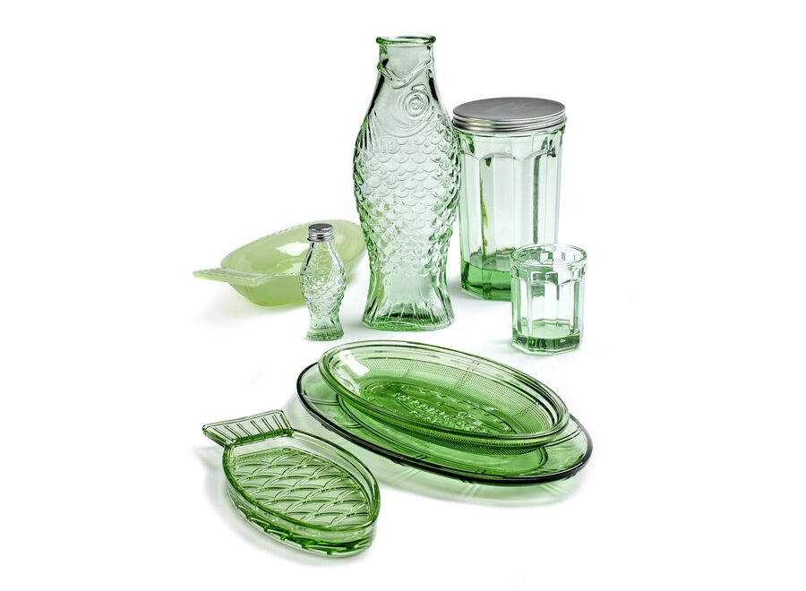 Paola Navone - Fish&Fish serving dish 2pc  - Green