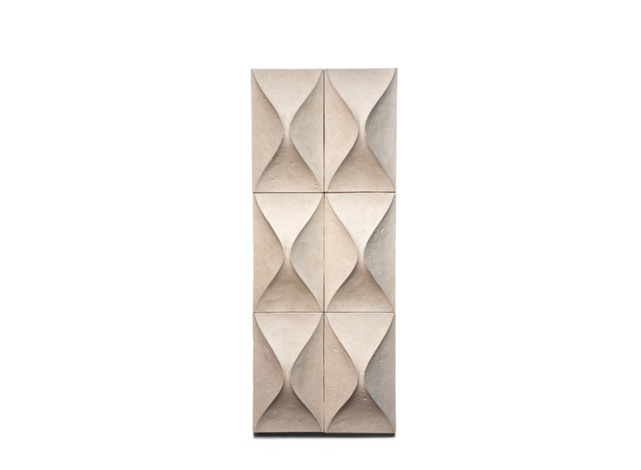 Panneau mural 'Isac' - White