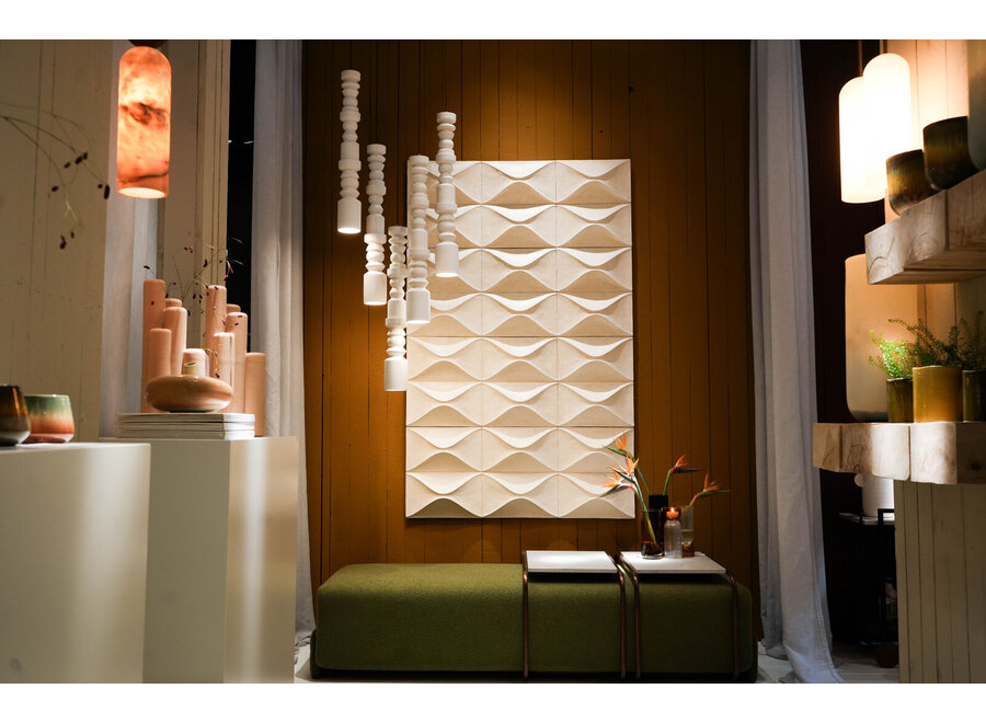 Wall panel 'Isac' - White