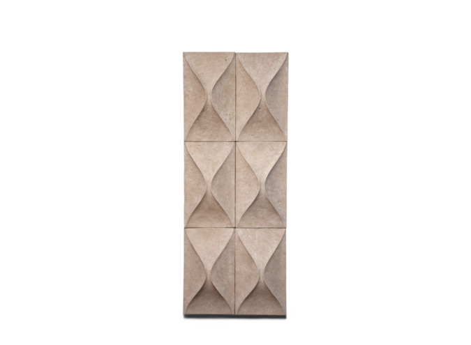 Wall panel 'Isac' - Greige