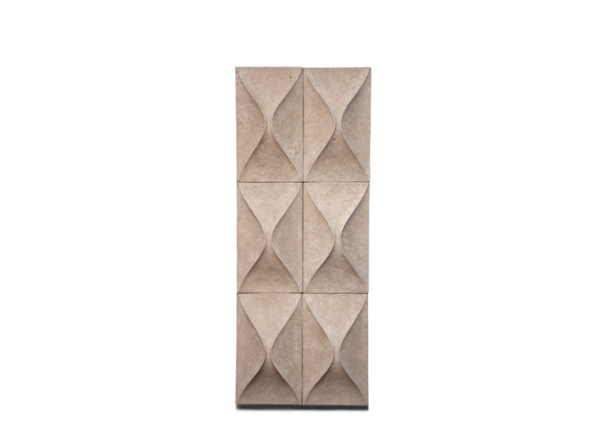 Wandpaneel 'Isac' - Greige