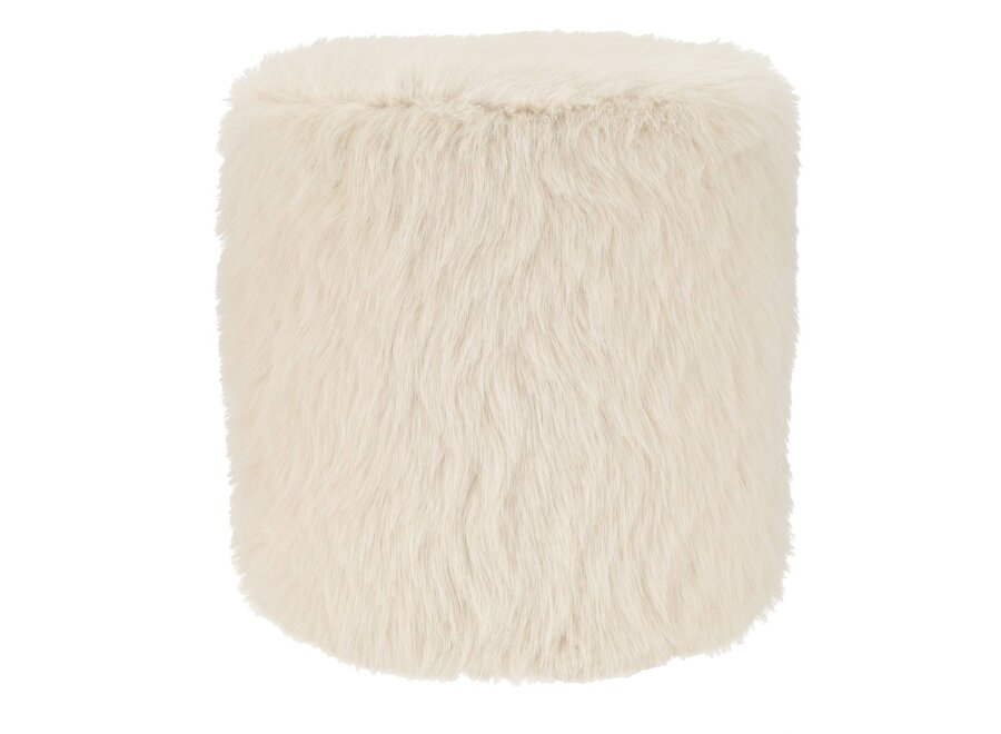 Poef Cortina Bont Off White