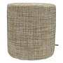 Poef Davy Olive/Natural