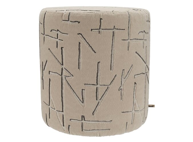 Pouf Delano Natural/Grey