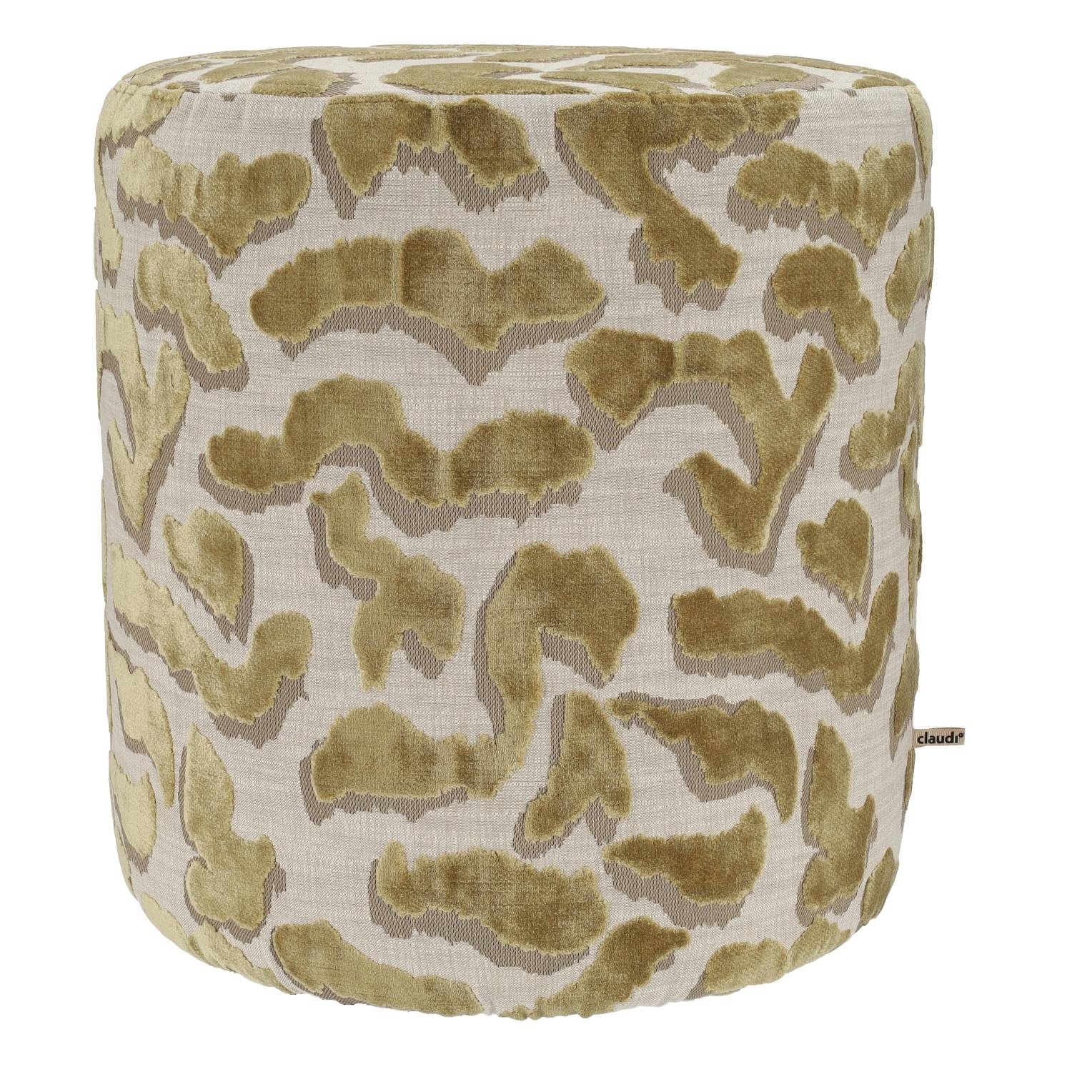 Pouf Claudi - Nimfy Olive - Wilhelmina Designs