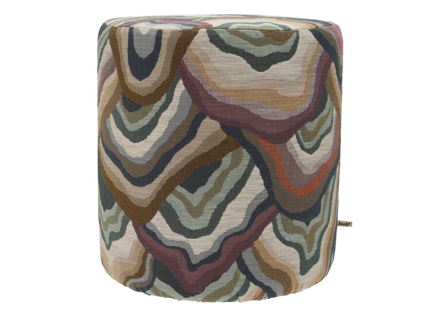 Pouf Barulla Exclusive Mint/Camel