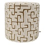 Pouf Cliff Olive/Natural