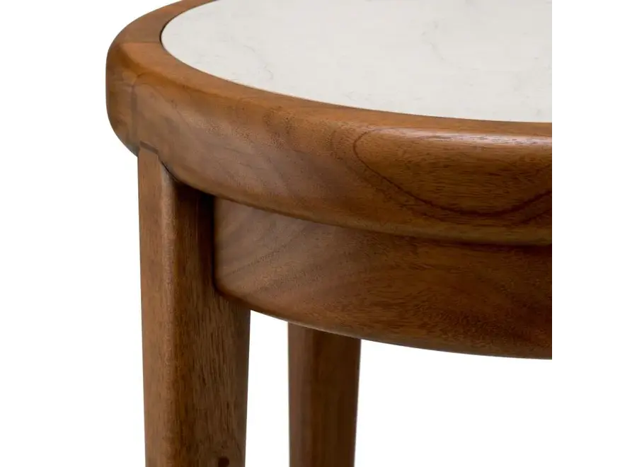 Beistelltisch 'Hensley' - Round - Caramel finish