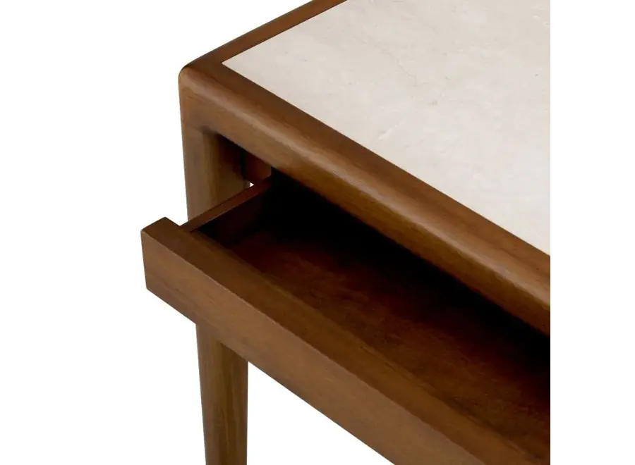 Bijzettafel 'Hensley' - Square - Caramel finish