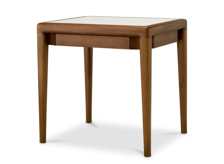 Bijzettafel 'Hensley' - Square - Caramel finish