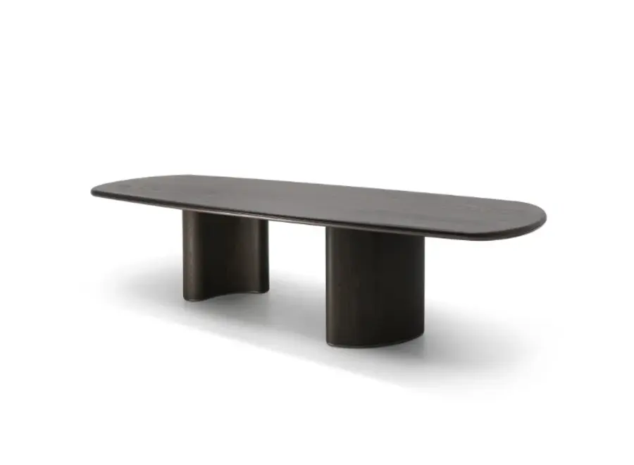 Table à manger Giuli - Black Oiled Oak - 300 cm