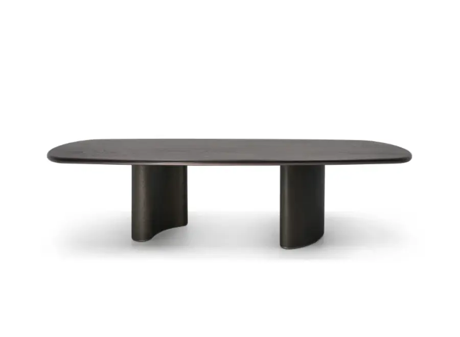 Table à manger 'Giuli' - Black Oiled Oak - 300 cm