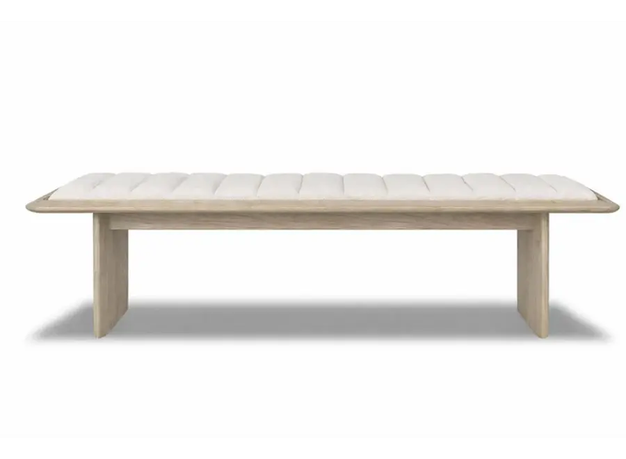 Ottomane Serra - Ash Wood Natural White