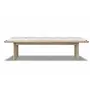 Ottomane 'Serra' - Ash Wood Natural White