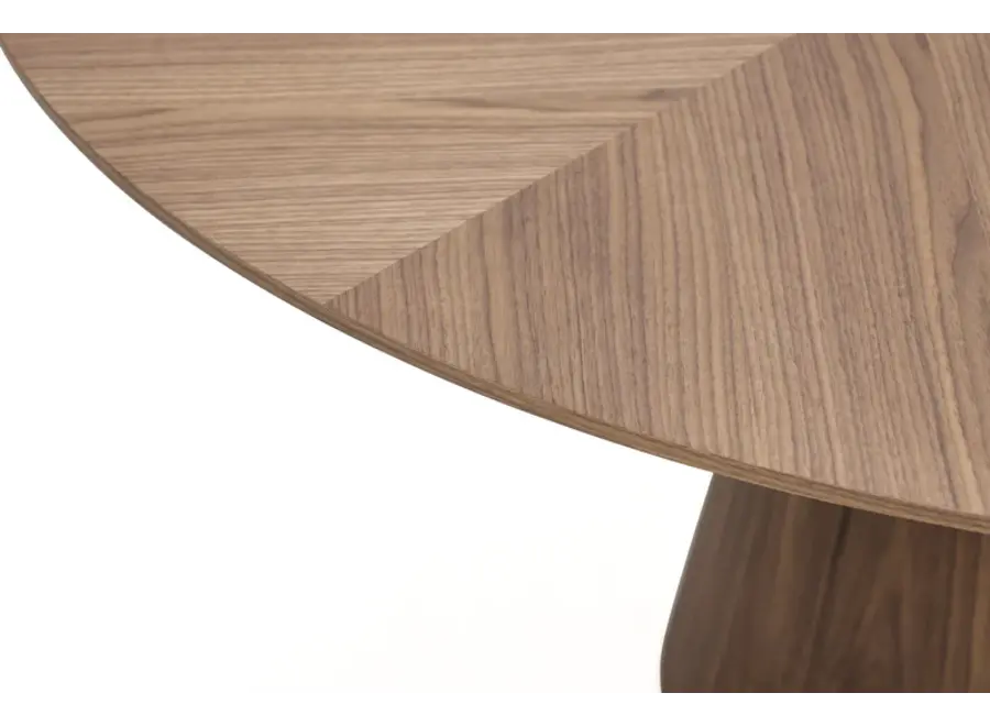 Eettafel 'Amalfi' - Light Oak - Around -  130 cm