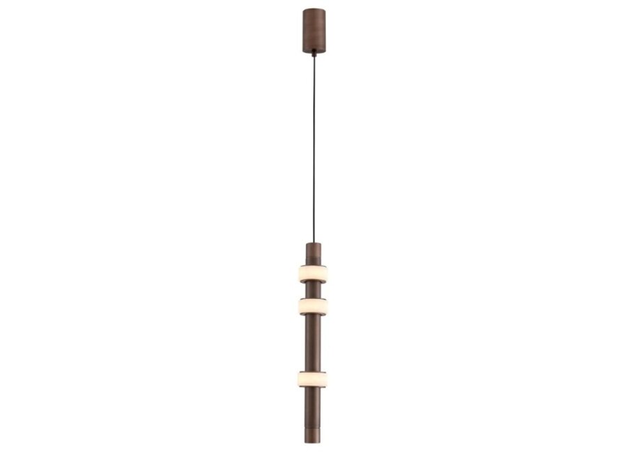 Pendant lamp 'Gio' - 3-Ring - Bronze