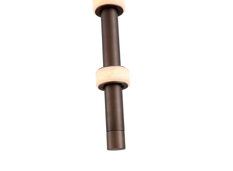 Lampe pendante 'Gio' - 3-Ring - Bronze