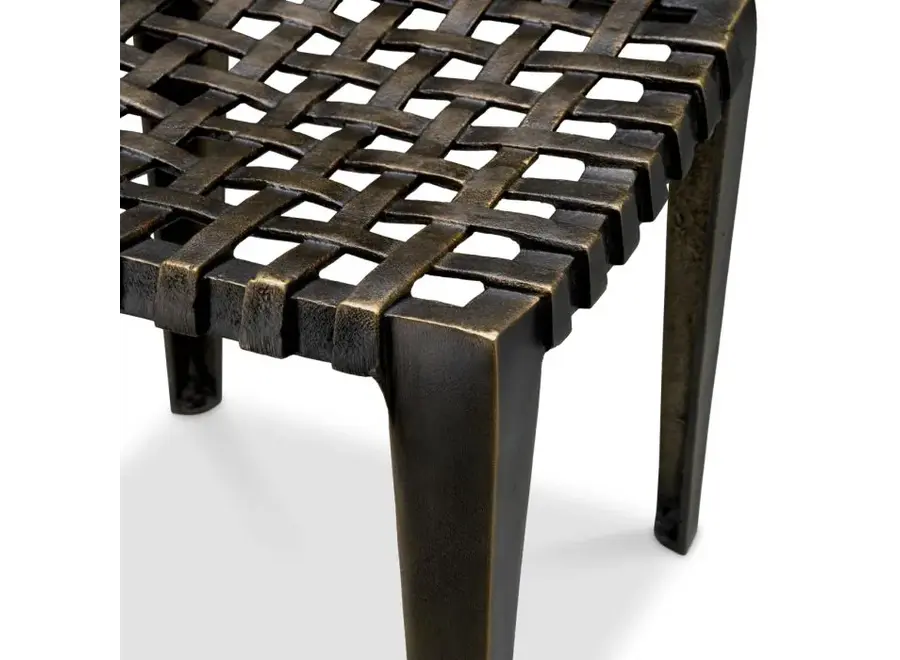 Stool ‘Blackwell' - Antique bronze finish