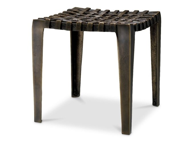 Stool Blackwell - Antique bronze finish