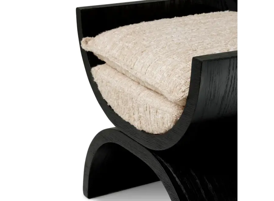 Stool ‘Claybourne' - Black