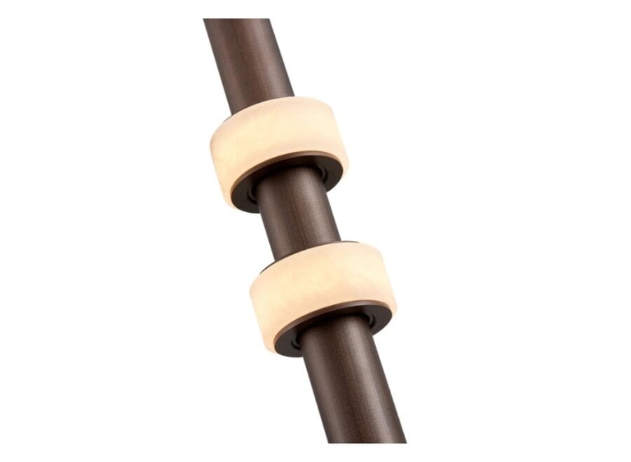 Hängelampe 'Gio' - 2-Ring - Bronze