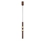Pendant lamp 'Gio' - 2-Ring - Bronze