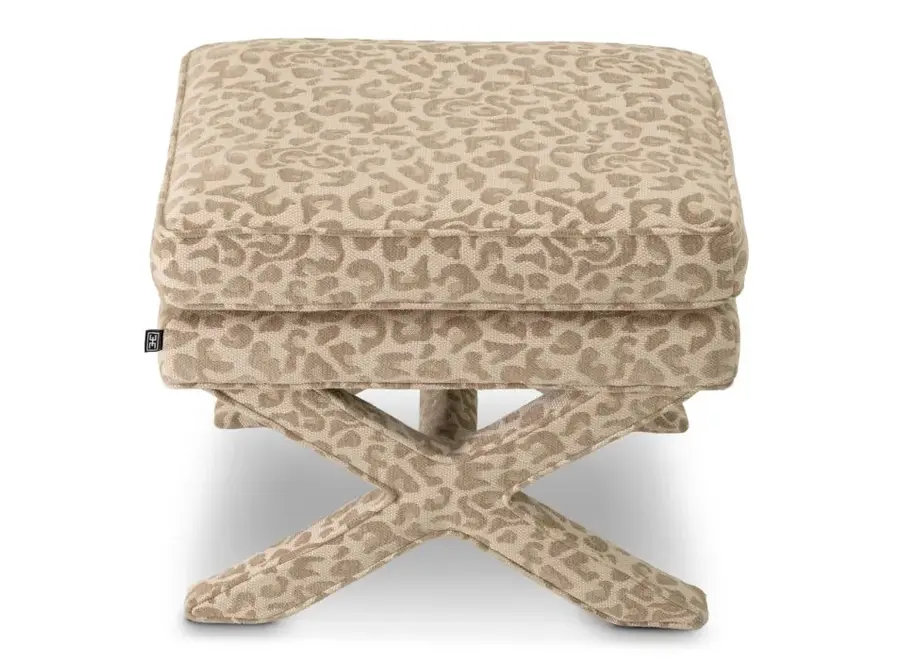 Stool ‘Cordoba' - Harley leopard beige