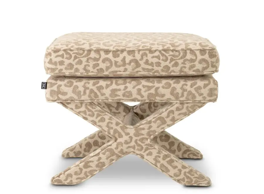Tabouret ‘Cordoba' - Harley leopard beige