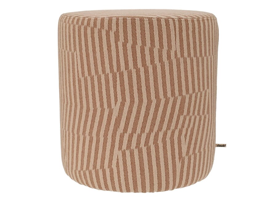 Pouf Victor Ash Rose