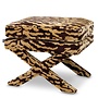 Tabouret ‘Cordoba' - Tigris brown
