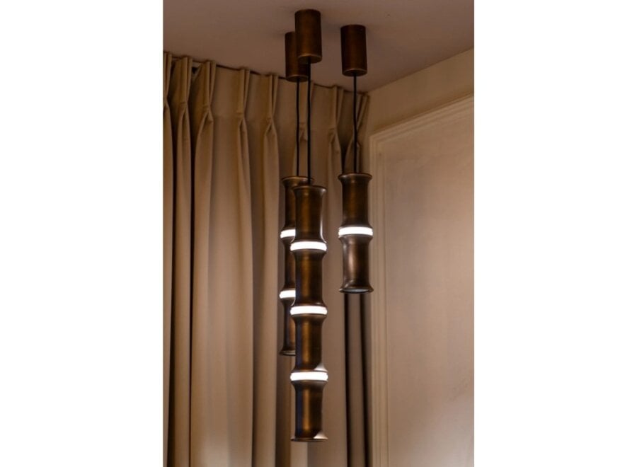Hängelampe 'Bamboo' - 2-Ring