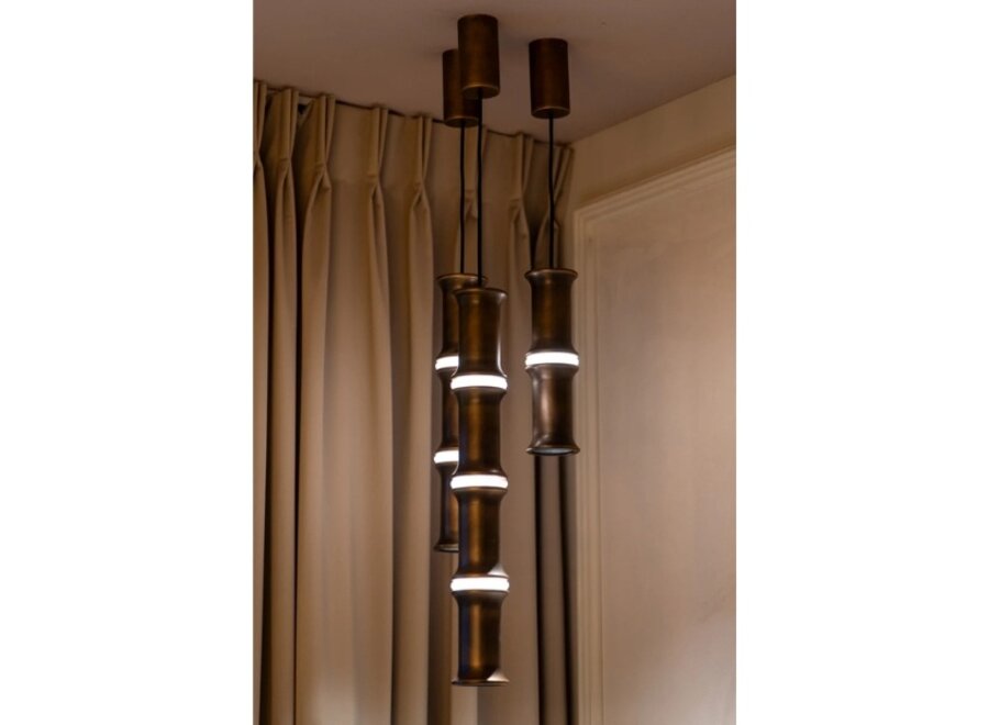 Pendant lamp 'Bamboo' - 2-Ring