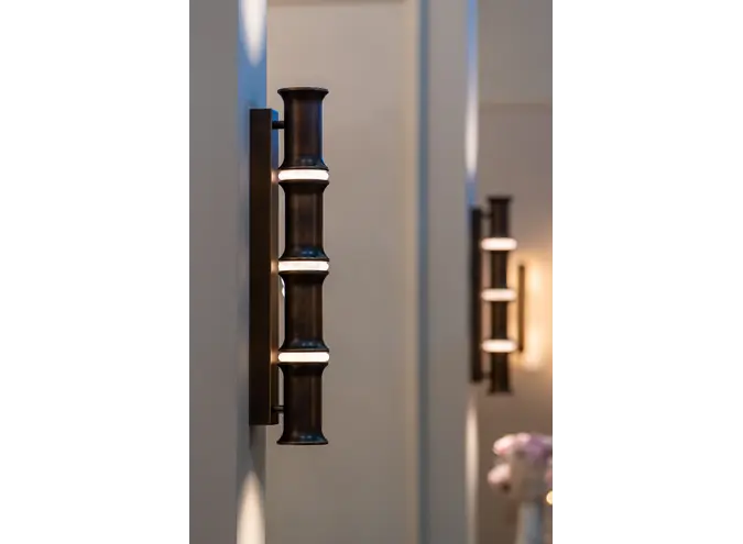 Wandlampe 'Bamboo' - 3-Ring