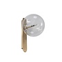 Wandleuchte 'Chablis' - Brass