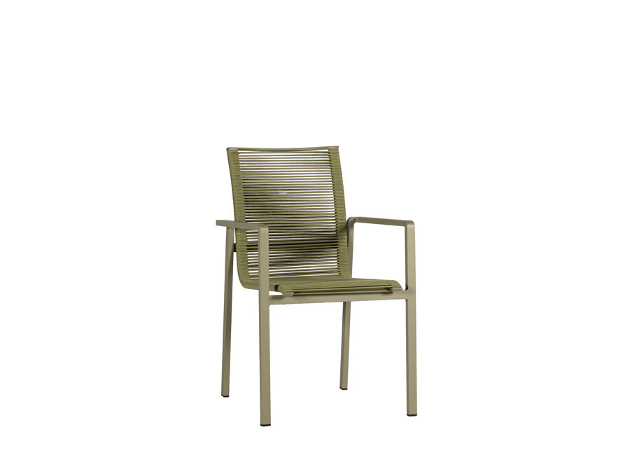 Dining chair 'Ishi' - Olive