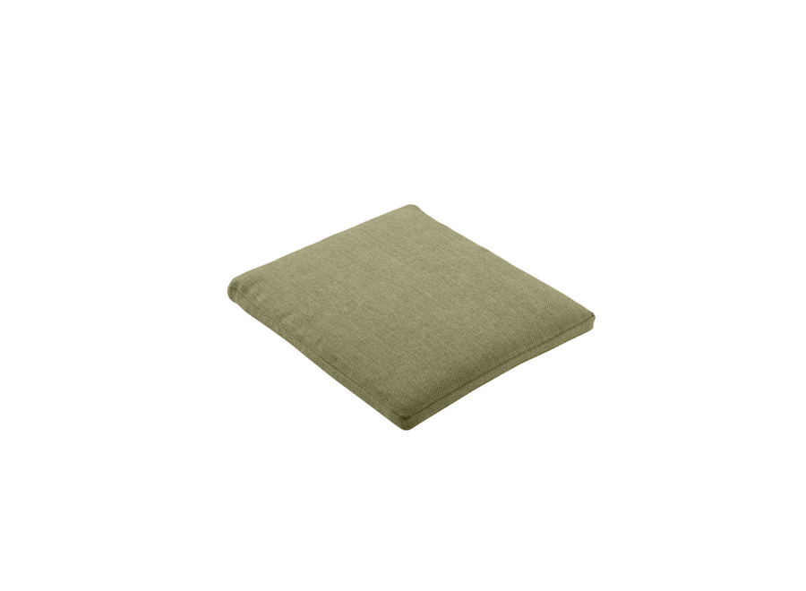 Chaise de salle à manger 'Ishi' - Dark Grey / Green