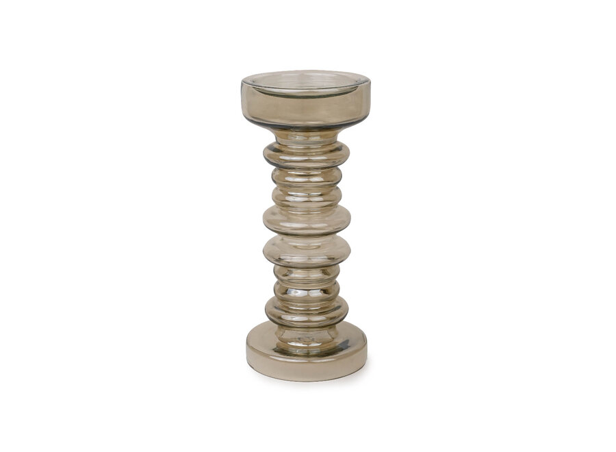 Candleholder 'Bega' Smoke - M